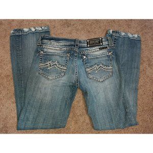 MISS ME Women's Jeans Mid Rise Bootcut Size 28